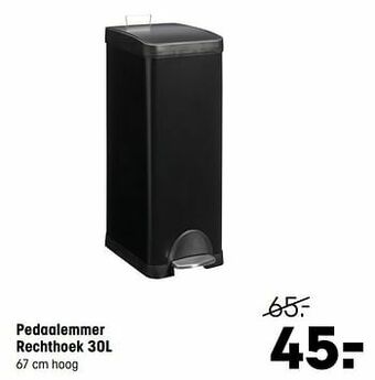 Kwantum Pedaalemmer rechthoek aanbieding