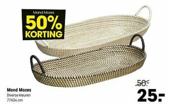 Kwantum Mand mozes aanbieding