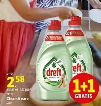 Lidl Clean + care aanbieding
