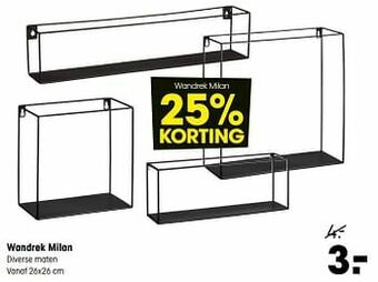 Kwantum Wandrek milan aanbieding