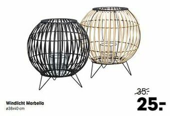Kwantum Windlicht marbella aanbieding