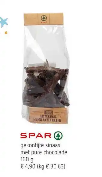 Spar Gekonfijte sinaas met pure chocolade aanbieding