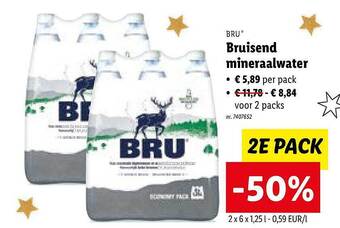 Bru bruisend mineraalwater