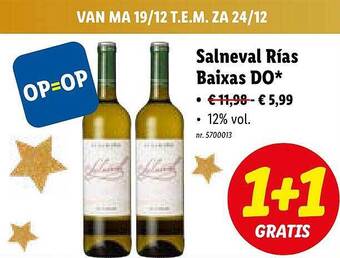 Lidl Salneval rías baixas do aanbieding