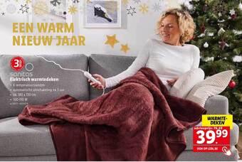 Lidl Elektrisch warmtedeken aanbieding