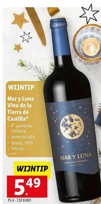Mary luna vino de la tierra de castilla