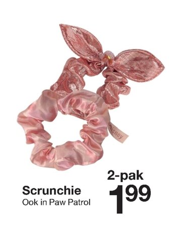 Zeeman Scrunchie 2-pak aanbieding