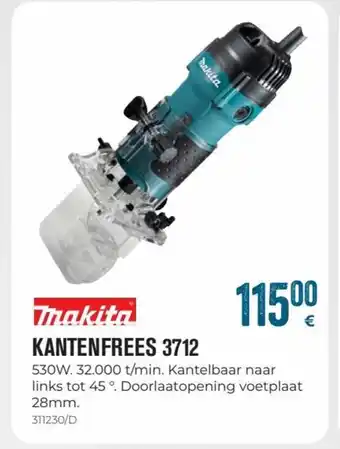 Meno Kantenfrees 3712 530W. 28mm. 311230/D aanbieding