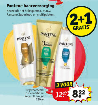 Kruidvat Pantene haarverzorging aanbieding