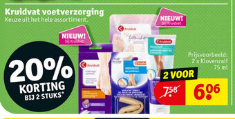 Kruidvat Kruidvat voetverzorging aanbieding