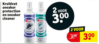 Kruidvat Kruidvat sneaker protection en sneaker cleaner aanbieding
