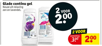 Kruidvat Glade continu gel aanbieding