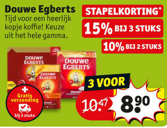 Kruidvat Douwe Egberts aanbieding