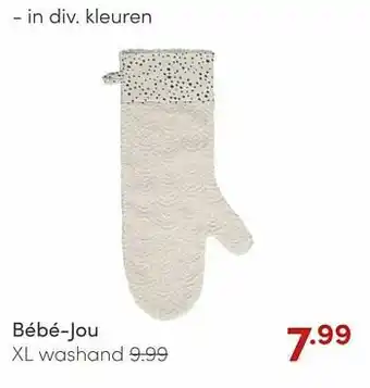 Baby & Tiener Bébé-jou xl washand aanbieding