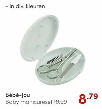 Baby & Tiener Bébé-jou baby manicureset aanbieding