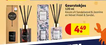 Kruidvat Geurstokjes 120ml aanbieding