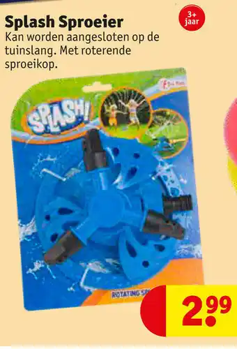 Kruidvat Splash Sproeier aanbieding