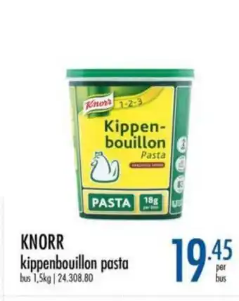 Horeca totaal Knorr kippenbouillon pasta aanbieding
