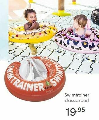 Baby & Tiener Swimtrainer classic rood aanbieding