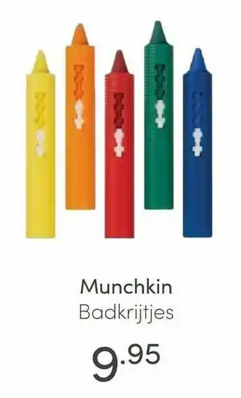 Baby & Tiener Munchkin badkrijtjes aanbieding