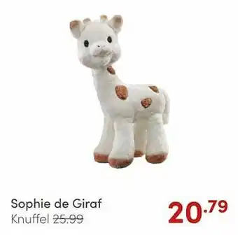 Baby & Tiener Sophie de giraf knuffel aanbieding