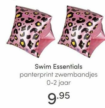 Baby & Tiener Swim essentials panterprint zwembandjes aanbieding