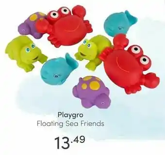 Playgro floating sea friends
