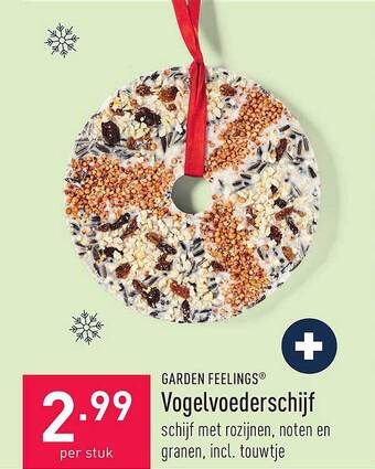 ALDI Garden feelings vogelvoederschijf aanbieding