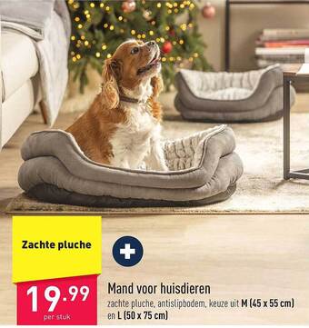ALDI Mand voor huisdieren aanbieding