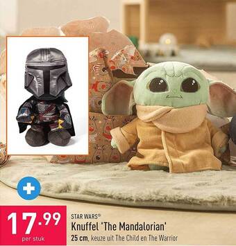 Star wars knuffel the mandalorian