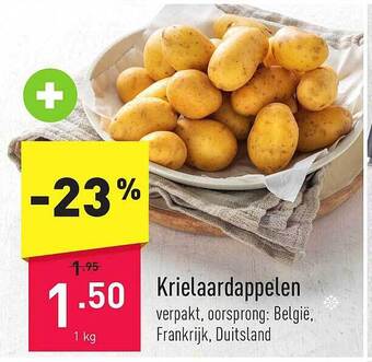 ALDI Krielaardappelen aanbieding