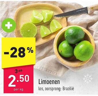 ALDI Limoenen aanbieding