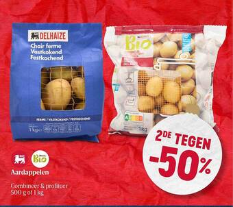 Delhaize Aardappelen aanbieding