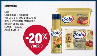 Delhaize Margarine solo aanbieding