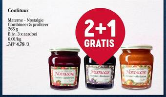 Delhaize Confituur materne aanbieding