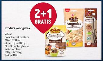 Product voor gebak vahiné