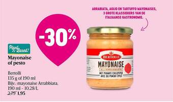 Mayonaise of pesto bertolli
