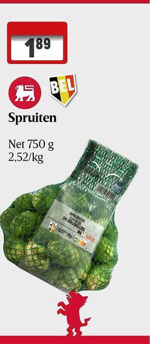 Delhaize Spruiten aanbieding