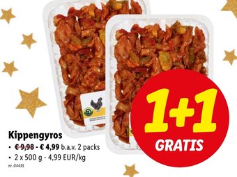 Lidl Kippengyros aanbieding