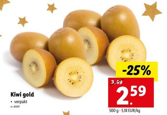 Lidl Kiwi gold aanbieding