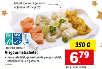 Limited Edition Visgourmetschotel 350G