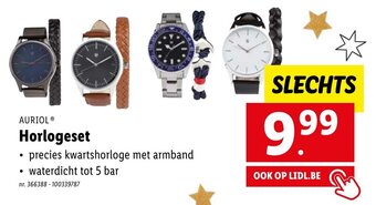 Lidl Auriol Horlogeset aanbieding