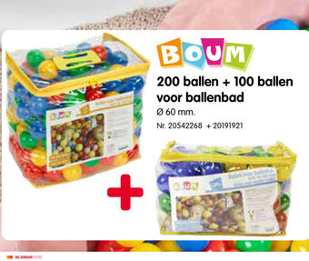 Fun 200 ballen + 100 ballen voor ballenbad aanbieding
