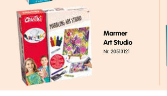 Fun Marmer art studio aanbieding