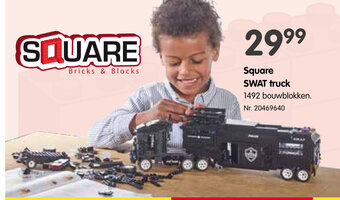 Fun Square SWAT truck aanbieding