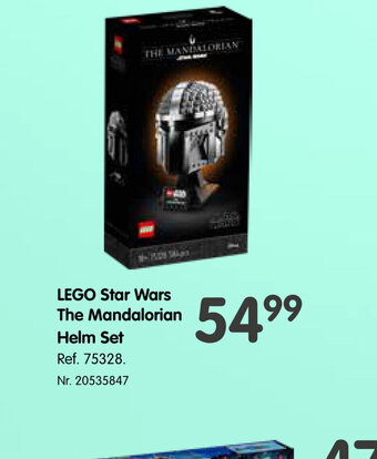 Fun Lego star wars the mandalorian helm set aanbieding