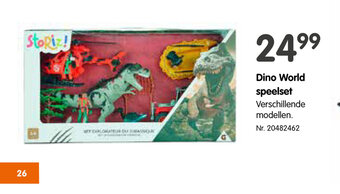 Dino world speelset