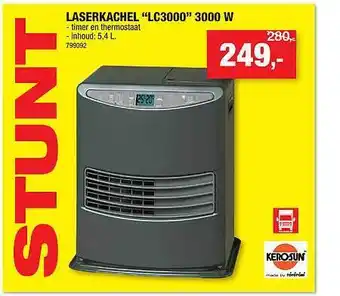 Hubo Laserkachel aanbieding
