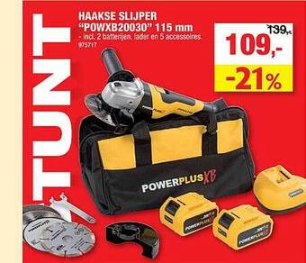Hubo Haakse slijper aanbieding