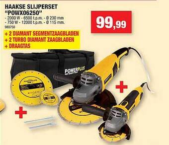 Hubo Haakse slijper aanbieding